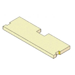 Déflecteur en vermiculite AIKE COMFORT AIR 41151401000