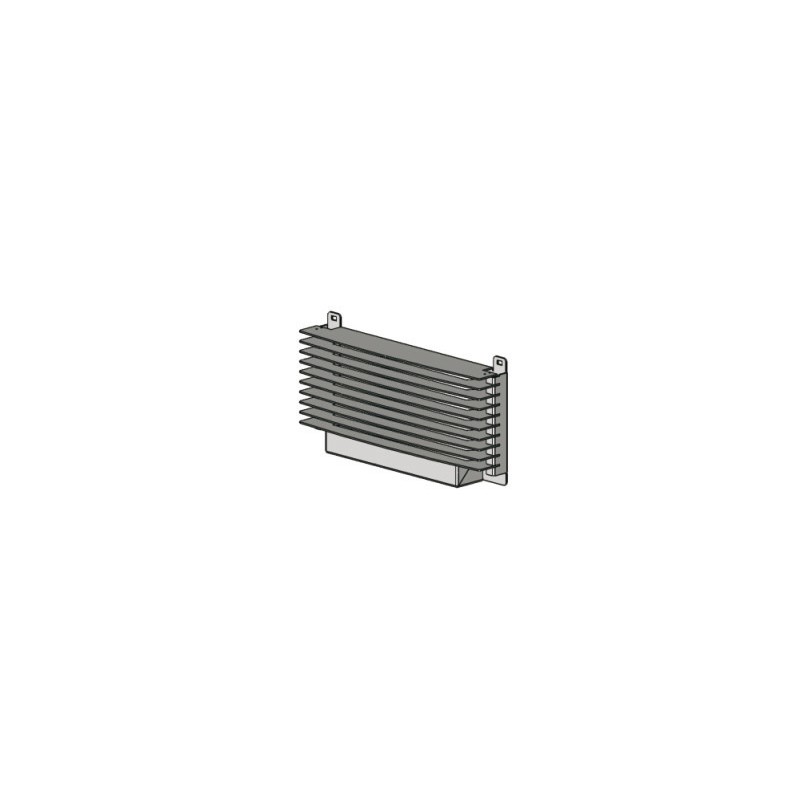 Grille sortie air chaud (depuis 09 2005) ASTRA 05 BOX PELLET 43640537