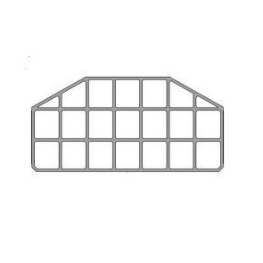 Grille de protection réservoir ASTRA 05 BOX PELLET 43640120G