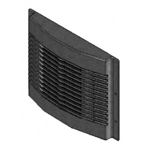 Grille air chaud en fonte CLUB 2.0 AIR 41301400600V