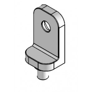 Charnière en acier porte compartment cendre HALO 41411623740V