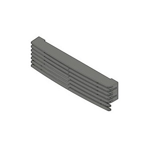 Grille de sortie air chaud en fonte MERCURY 43640693