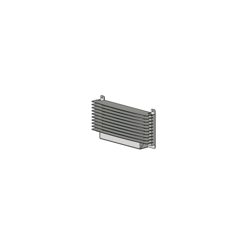 Grille sortie air chaud (depuis 09 2005) ASTRA 43640537