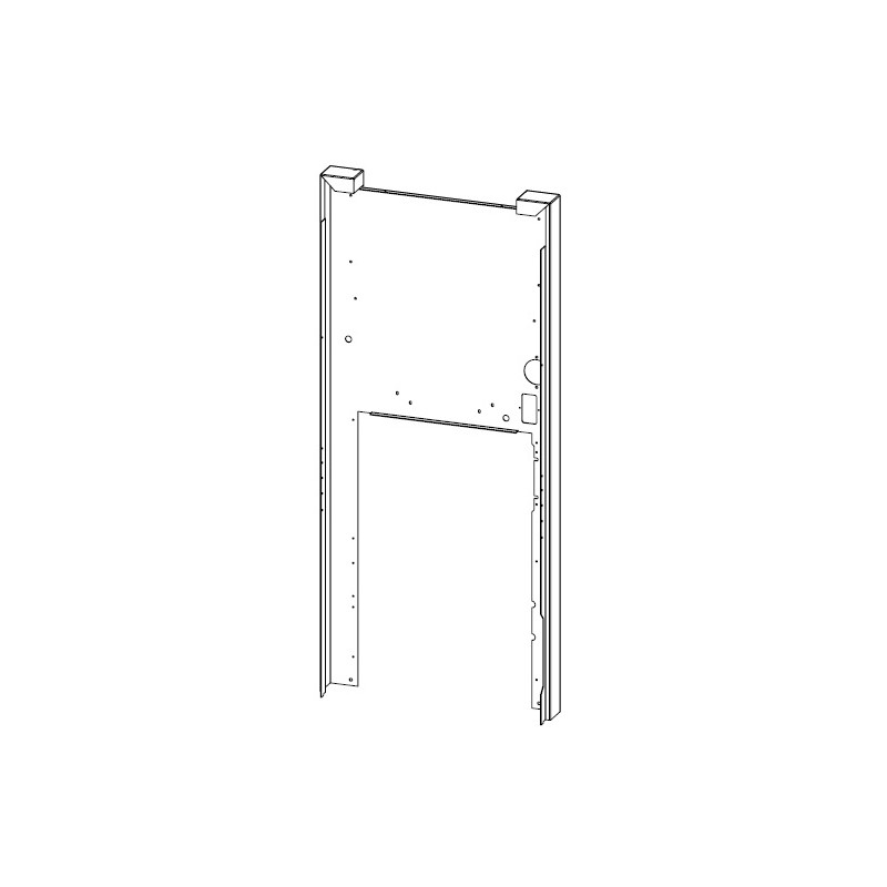 Panneau posterieur noir CLUB HYDROMATIC 16 KW 41411611230P