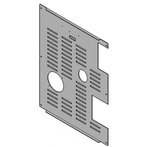 Panneau postérieur noir CLUB HYDROMATIC 16 KW 41411610131P