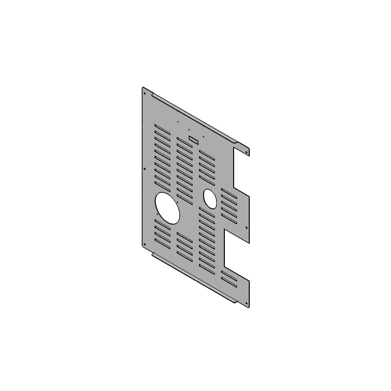 Panneau postérieur noir CLUB HYDROMATIC 16 KW 41411610131P