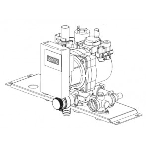 Kit hydraulique pompe de circulation haut rendement CLUB HYDROMATIC 16 KW 41501600250