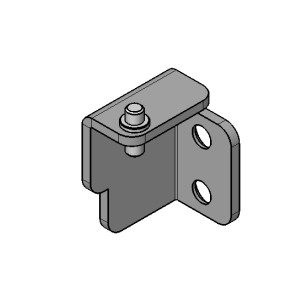 Charnière inférieur pour porte en fonte AIKE COMFORT AIR 2016 41411738040V