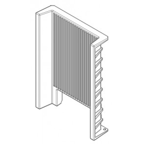 Dosseret en Alutec® CAP NATURAL 41301401100V