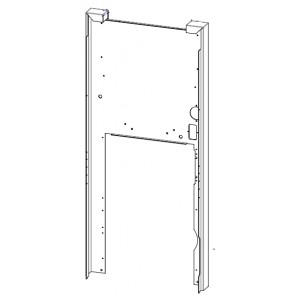 Panneau posterieur noir CLUB HYDROMATIC 16 KW 4141161124100