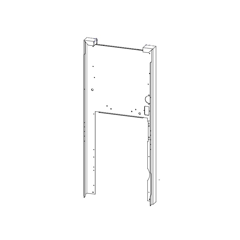 Panneau posterieur noir CLUB HYDROMATIC 16 KW 4141161124100