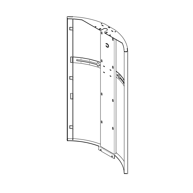 Cadre céramique postérieure  CURVE COMFORT AIR MAESTRO 41421601840P