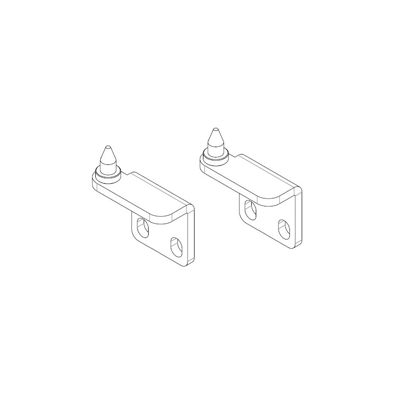 Charnières porte chargement (2 pcs) DOC COMFORT AIR 41411749440V