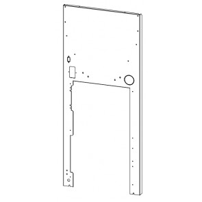 Panneau posterieur EGO HYDROMATIC 12 41401702530