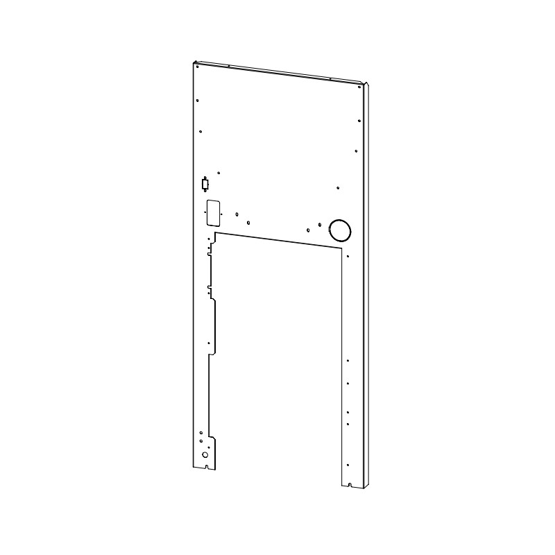 Panneau posterieur EGO HYDROMATIC 12 41401702530