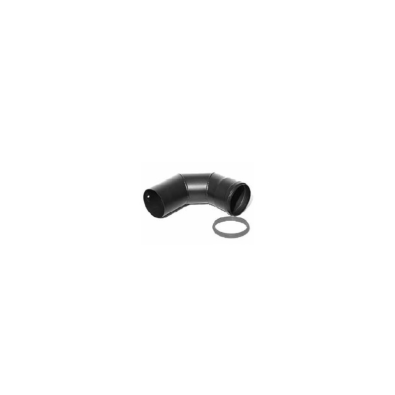 Coude 90° Ø 8 Noir LINEA COMFORT AIR 9 M1 40160467