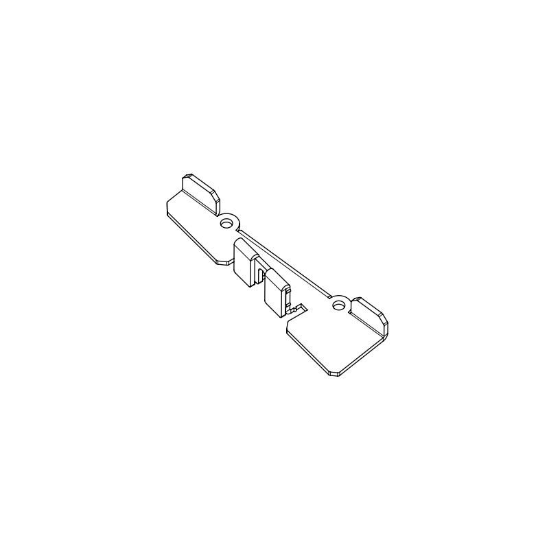 Etrier de fixation céramique gauche (2 pcs) STAR AIR - 2016 UP! 41401425431