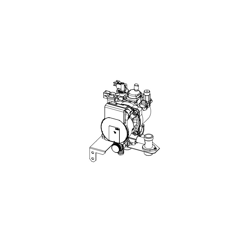 Kit hydraulique pompe de circulation Wilo Para haut rendement SUITE HYDROMATIC 24 KW 41501600251