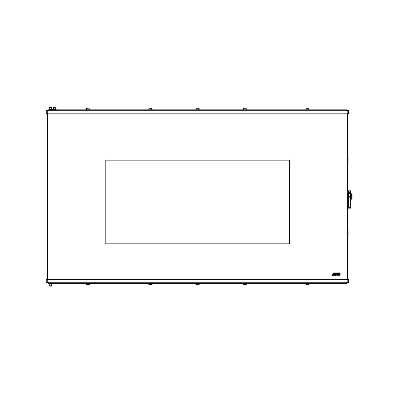 Porte finie complète VIVO 90 PELLET COMFORT AIR 41401437851