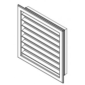 Bouche d'air multidirectionnelle VIVO 90 PELLET COMFORT AIR 4008025