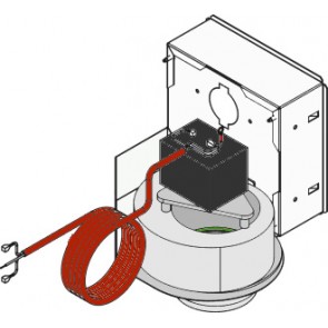 Groupe ventilateur muni d'étrier VIVO 90 PELLET COMFORT AIR 4008050