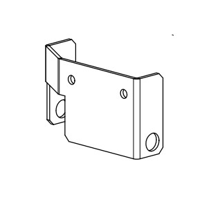 Etrier de blocage du moteur poêle RED CAMELIA AIR CERAMIC 41401611831