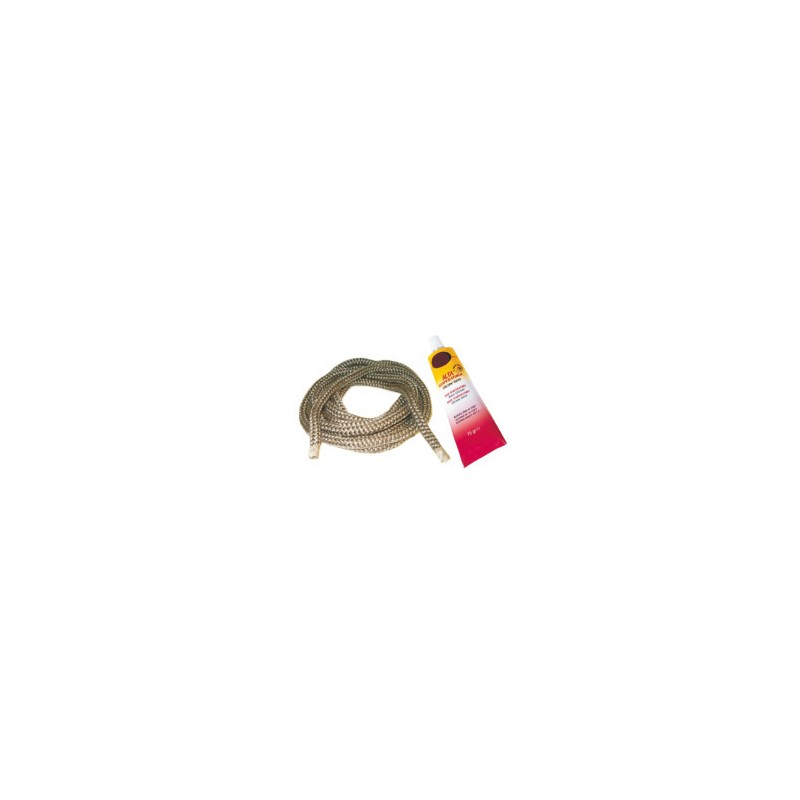 Kit remplacement cordon (cordon + silicone) Ø 10 mm poêle RED DALIA OYSTER AIR - 2015 41201031