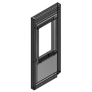 Cadre porte noir FREEPOINT ELAN 4D2401307701