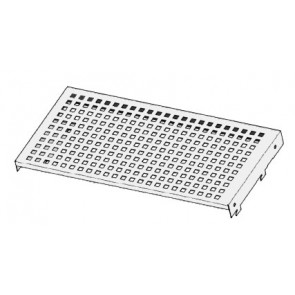 Grille supérieure en acier blanc FREEPOINT SQUARE 4D14013136