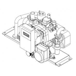 Unité hydraulique - avec production eau chaude sanitaire - avec circulateur à haut rendement RED COMPACT 35 41501203001