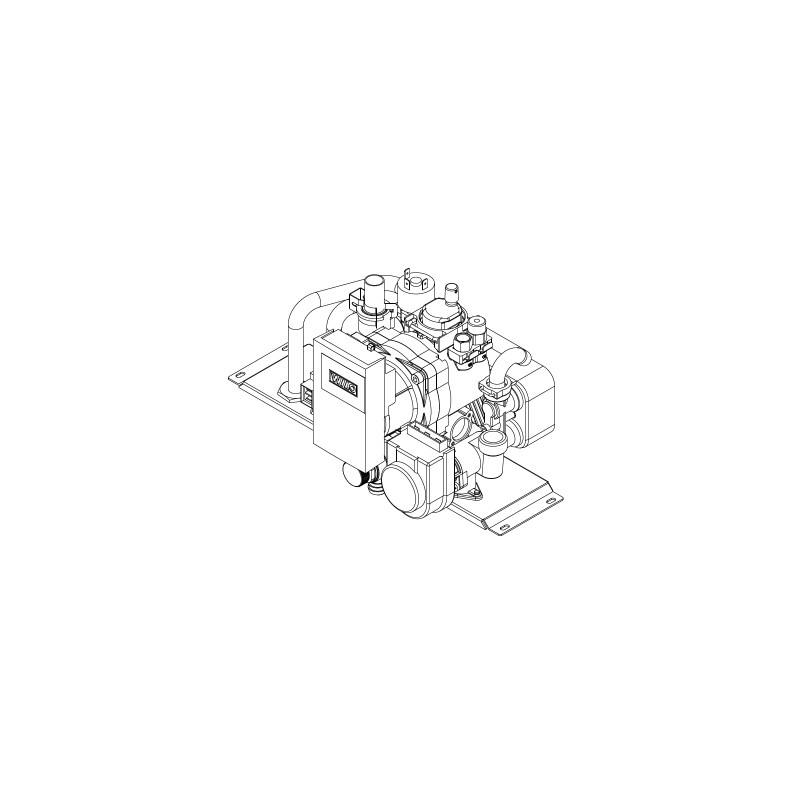 Unité hydraulique - avec production eau chaude sanitaire - avec circulateur à haut rendement RED COMPACT 35 41501203001