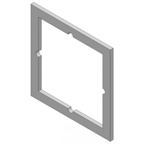 Joint 158x158x3 mm RED COMPACT 45 41801400300