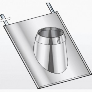 Poujoulat SIA 45° 230 inox galva