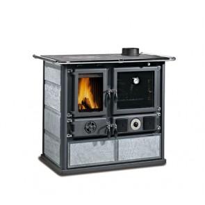 Thermo-cuisinière à bois La Nordica TERMOROSA DSA pierre naturelle