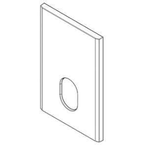 Fond en fonte poêle MCZ BOXTHERM 60 PELLET 41301501900V