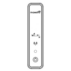 Panneau d'urgence wireless poêle MCZ MUSA COMFORT AIR 12 UP! M1 UF 41451602802