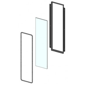 Plexiglass + cadre poêle MCZ PHILO 41401149450