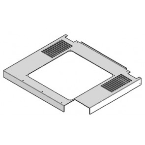 Panneau noir de couverture du réservoir de pellet poêle MCZ POWERBOX COMPACT 42041061C