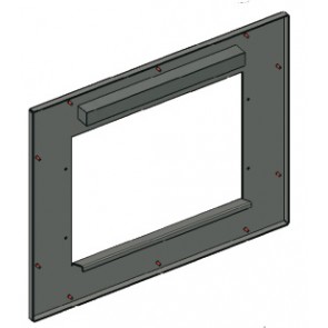 Tampon interne de la porte du foyer poêle MCZ POWERSYSTEM 42021548