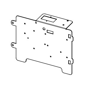 Support de la carte mére PWS poêle MCZ POWERSYSTEM 42041303A