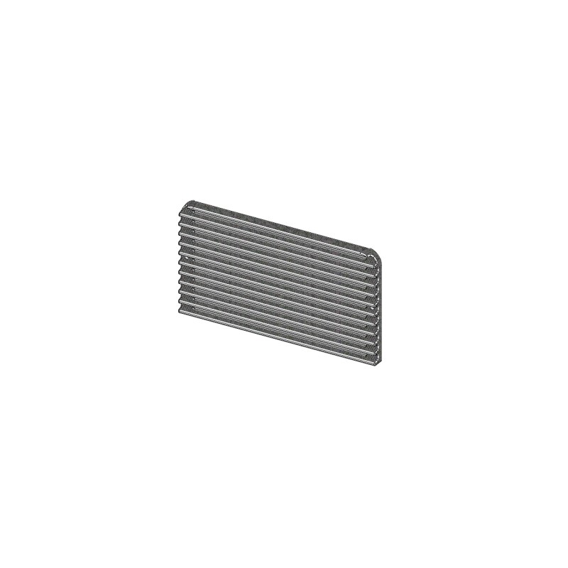 Grille sortie air chaud en fonte poêle MCZ SAGAR 41300901400V