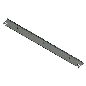 Profil inférieur de fixation de la vitre poêle MCZ VIVO 80 PELLET 41401024930V