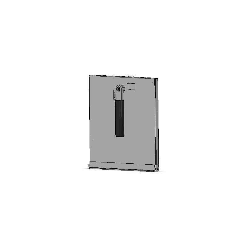 Porte tiroir à cendres poêle MCZ CLIO HYDRO 16 S1 - EASY CONNECT 437016077