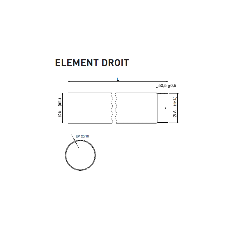 Tuyau De Raccordement Bois: Coude 45° Court 160 Mm