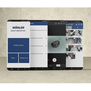 Caméra d'inspection intelligente WOHLER SI400 Appli smartphone