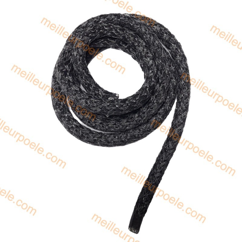 Joint tresse diamètre 12 mm noir original Rika N100485