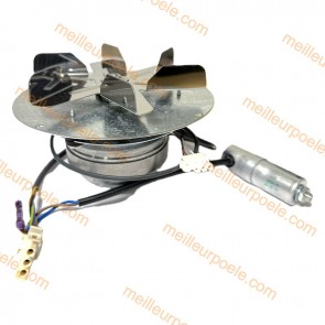 Ventilateur d'extraction des fumées ORIGINAL Ref. N111581 tous Rika COMO et tous modèles SAUF Rio Visio Integra Premio