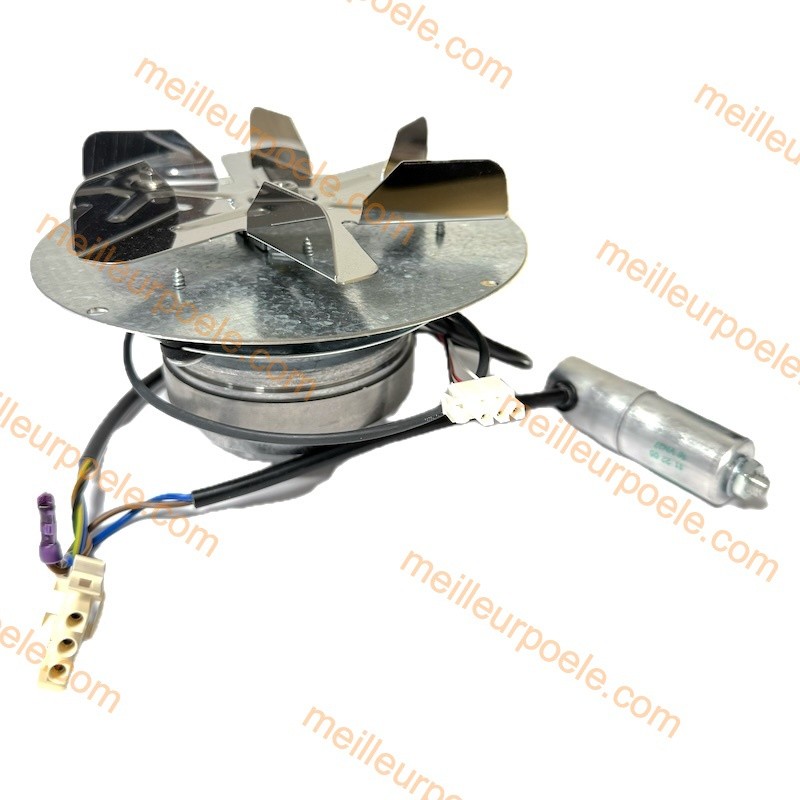 Ventilateur d'extraction des fumées ORIGINAL Ref. N111581 tous Rika COMO et tous modèles SAUF Rio Visio Integra Premio