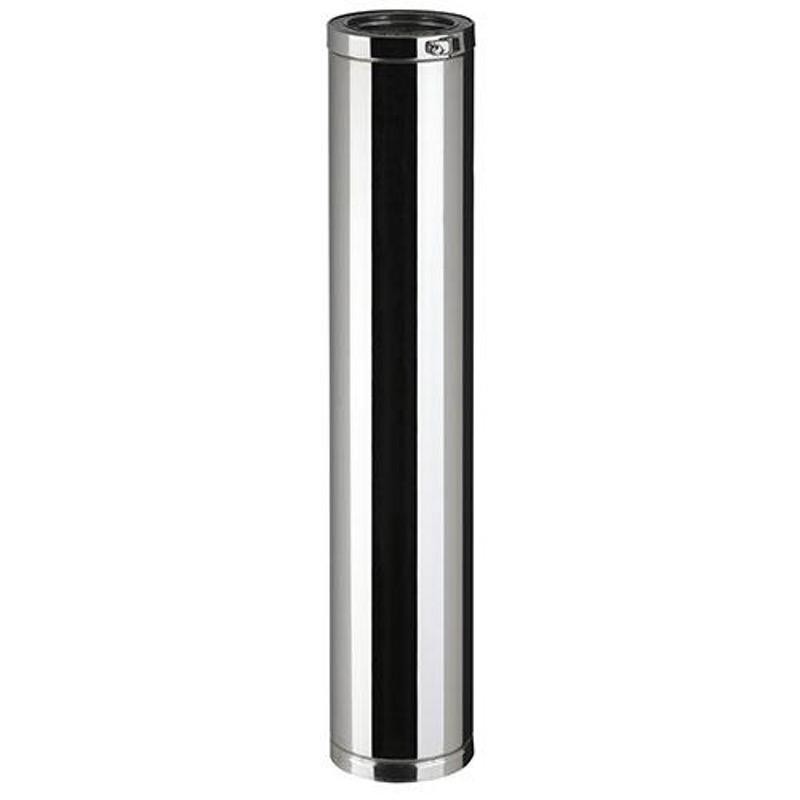 Elément droit isolé Poujoulat Therminox inox inox longueur 115 cm Ø 150mm Réf.21150017 Elément droit isolé Poujoulat Therminox inox inox longueur 115 cm Ø 150mm Réf.21150017