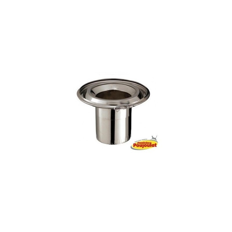 Poujoulat adaptateur double-simple paroi Ø 150 mm Ø 150 mm Poujoulat adaptateur double-simple paroi Ø 150 mm Ø 150 mm